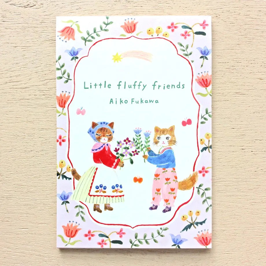 Aiko Fukawa 布川愛子 Postcard Set - Little Fluffy Friends