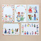 Aiko Fukawa 布川愛子 Postcard Set - Little Fluffy Friends
