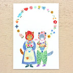 Aiko Fukawa 布川愛子 Postcard Set - Little Fluffy Friends
