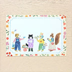 Aiko Fukawa 布川愛子 Postcard Set - Little Fluffy Friends