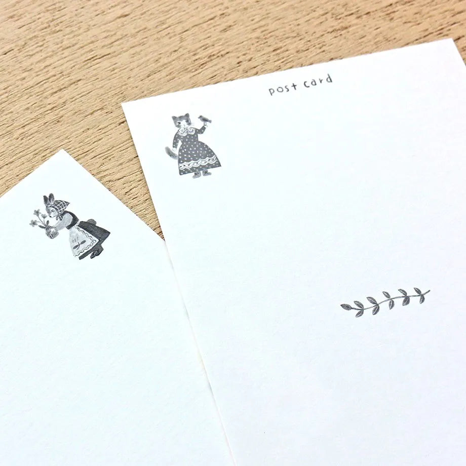 Aiko Fukawa 布川愛子 Postcard Set - Little Fluffy Friends