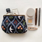 Aiko Fukawa 布川愛子 Canvas Pouch - Squirrel Garden