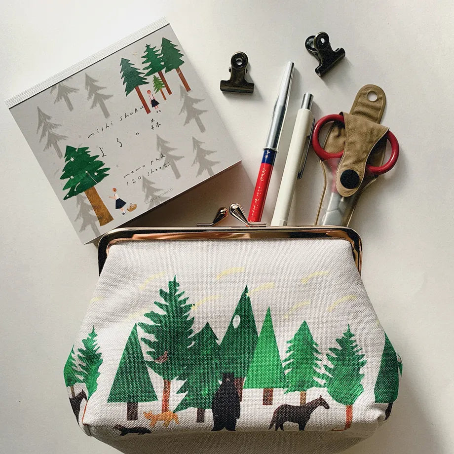 Midori Asano 淺野綠 Canvas Pouch - Quiet Afternoon