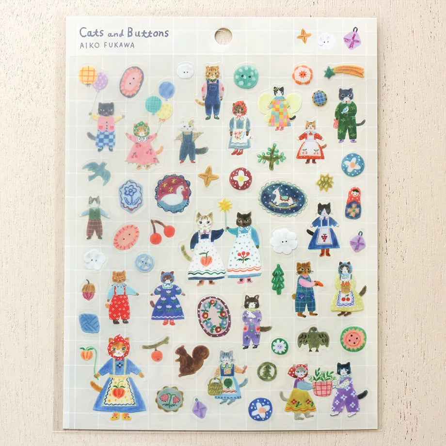 Aiko Fukawa 布川愛子 Seal - Cats & Buttons
