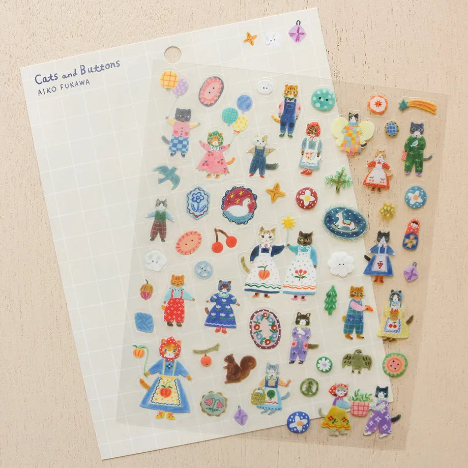 Aiko Fukawa 布川愛子 Seal - Cats & Buttons