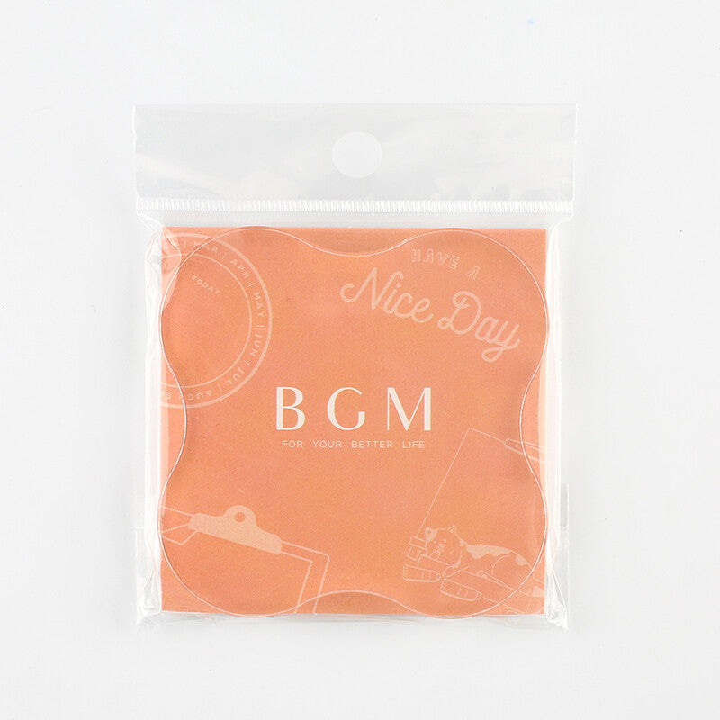 BGM Acrylic Blocks for Clear Stamps - Size L & S (Flower-shape)