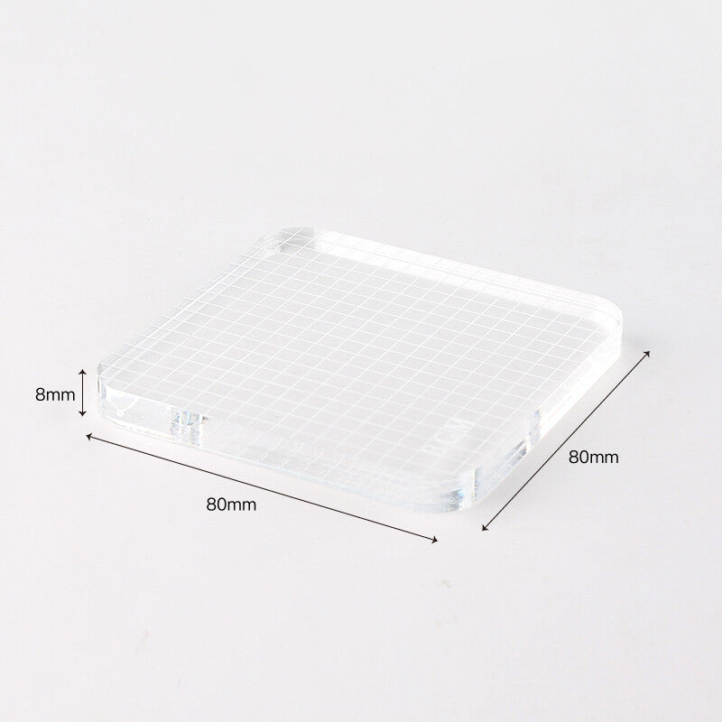 BGM Acrylic Blocks for Clear Stamps - Size L & S