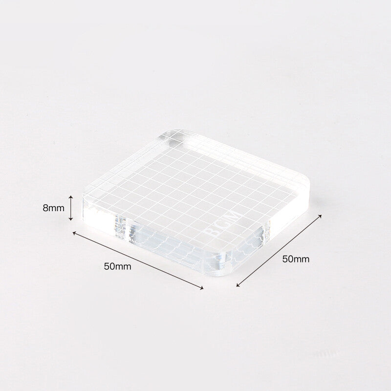 BGM Acrylic Blocks for Clear Stamps - Size L & S
