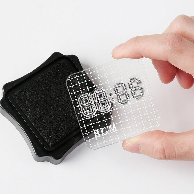 BGM Acrylic Blocks for Clear Stamps - Size L & S