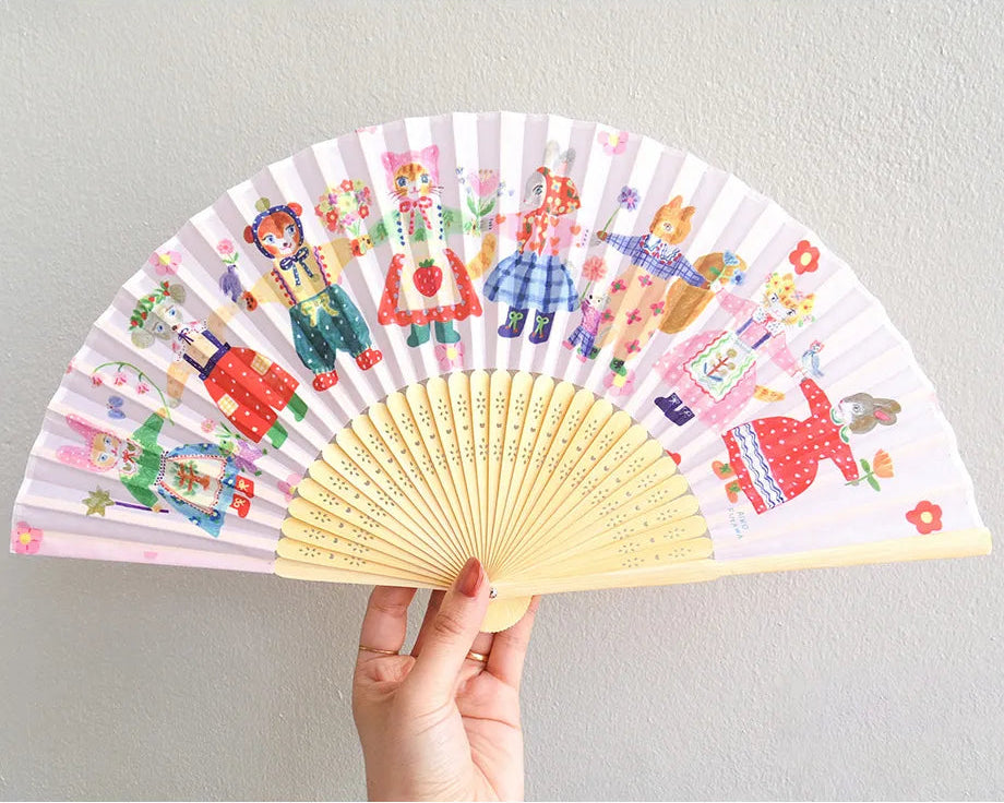 Aiko Fukawa 布川愛子 Folding Fan - Soyo Kaze (Breeze)