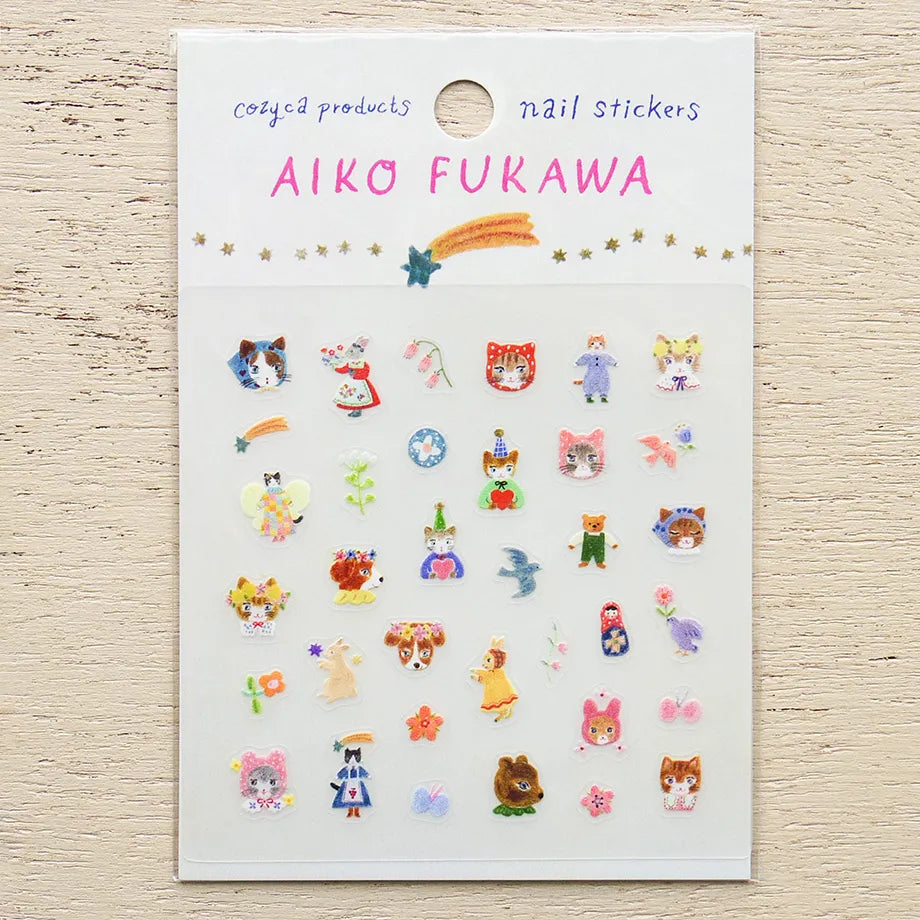 Aiko Fukawa 布川愛子 Nail Stickers