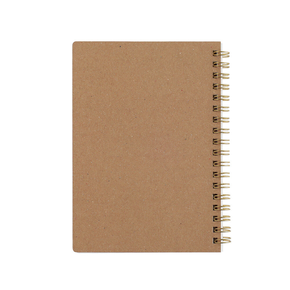 Haruka Toshimitsu 利光春華 B6 Ring Notebook - Blue Ribbon Dog