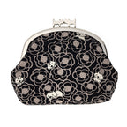 B-andyu Gamaguchi Purse 貓貓啪啪荷包仔 - Black & Grey