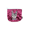 Nathalie Lete Velour Zip-up Pouch - Blanche