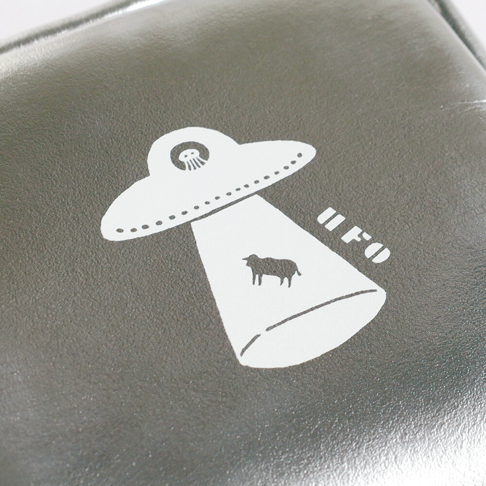 <Mikakunin> Synthetic Leather Box Pouch - UFO