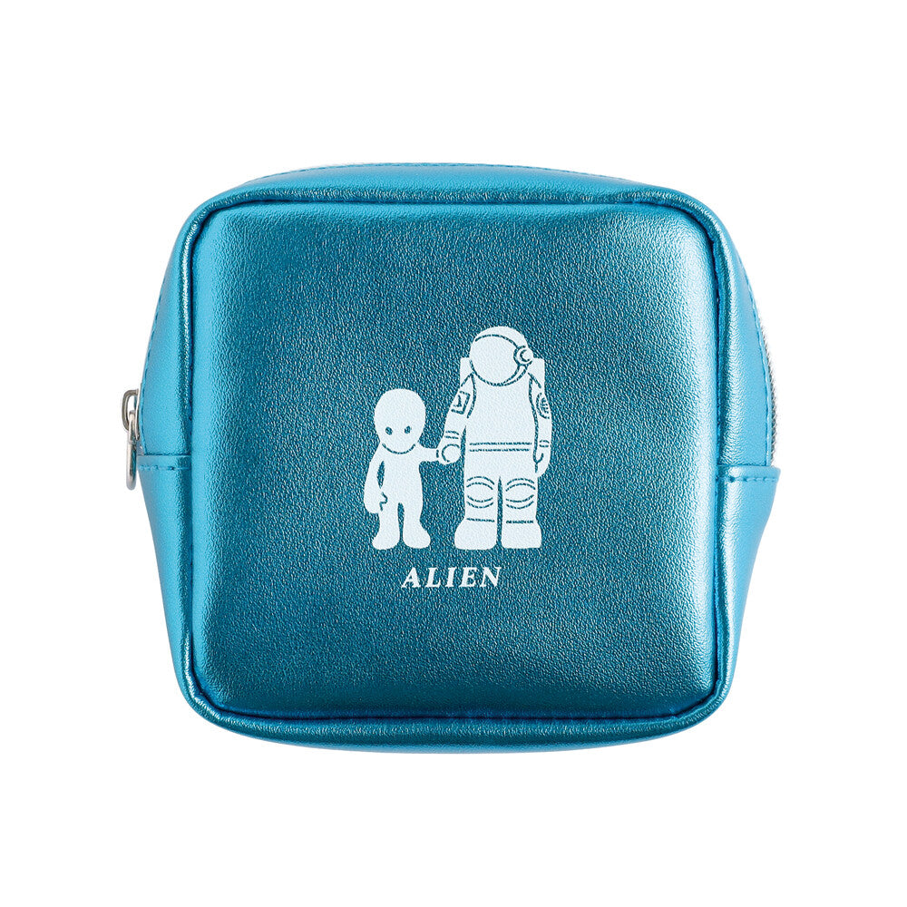 <Mikakunin> Synthetic Leather Box Pouch - Space