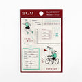 BGM Clear Stamps 透明印章 - Fitness