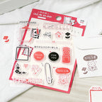 BGM Clear Stamps 透明印章 - Recorded/Mail