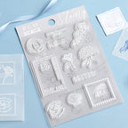 BGM Clear Stamps 透明印章 - Retro