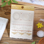 BGM Clear Stamps 透明印章 - Vintage Lace