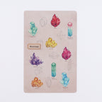 <Study Holic> Clear Bookmark - Mineralogy 鉱物学