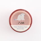 <Animal Department Store> Clear Masking Tape -  Pallas's Cat (Manulneko)