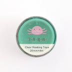 <Animal Department Store> Clear Masking Tape - Axolotl