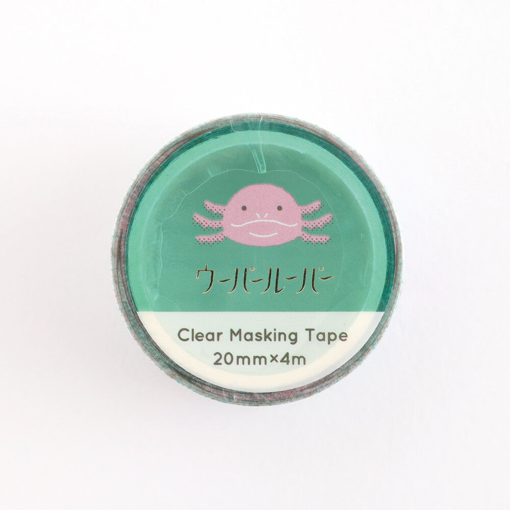 <Animal Department Store> Clear Masking Tape - Axolotl