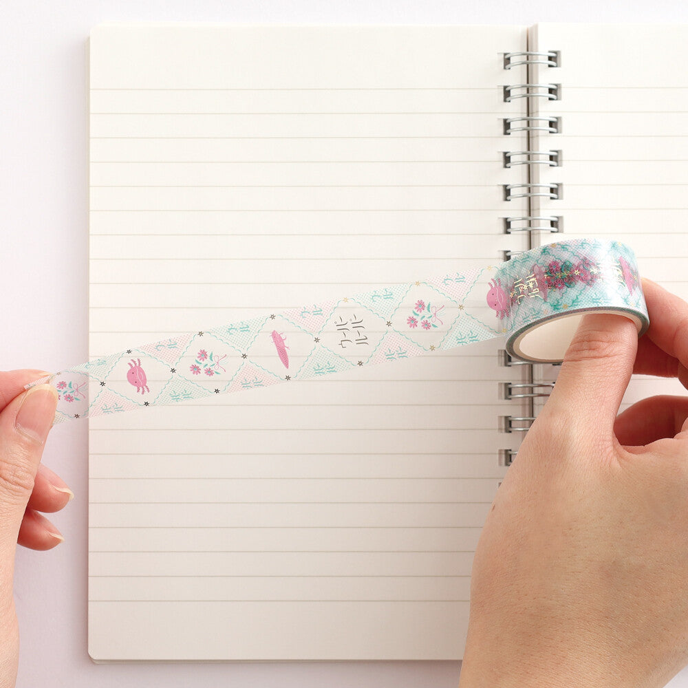 <Animal Department Store> Clear Masking Tape - Axolotl