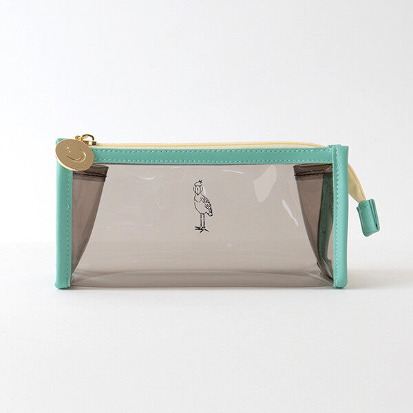 <Animal Series> Clear pouch - Shoebill 鯨頭鸛