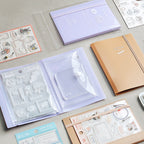 BGM Clear Stamp Album - Purple & Pink