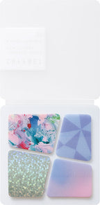 COFFRET Cosmetic motif film stickers - Lilac Pink
