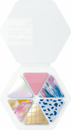 COFFRET Triangle film stickers - Pink Float