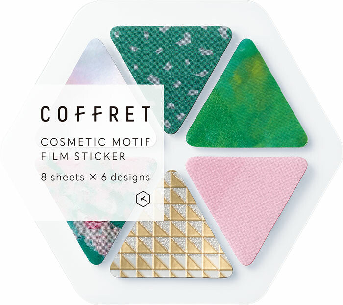 COFFRET triangle film stickers - Forest Green