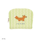 Q-LiA piccolot Cotton Pouch - Fox