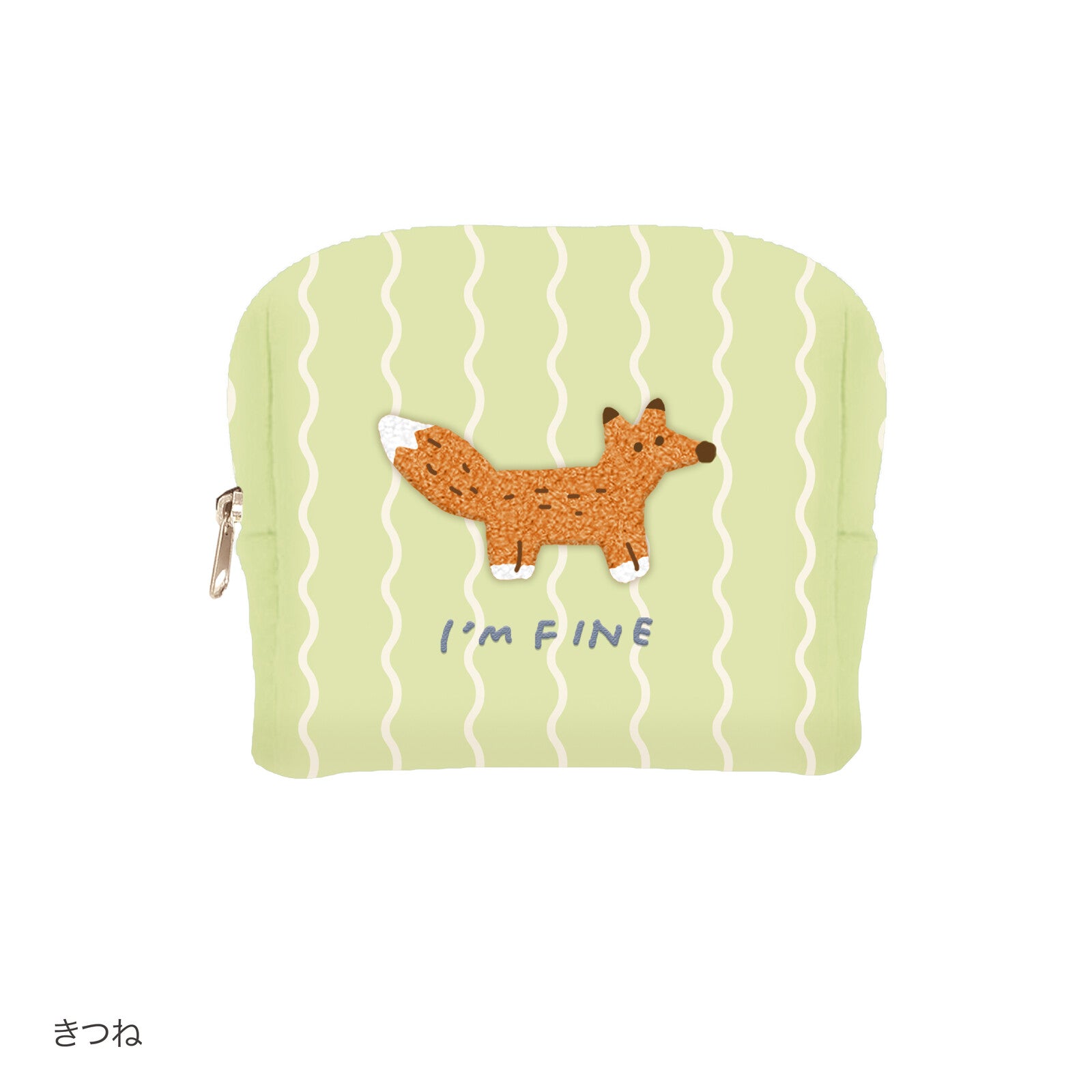 Q-LiA piccolot Cotton Pouch - Fox