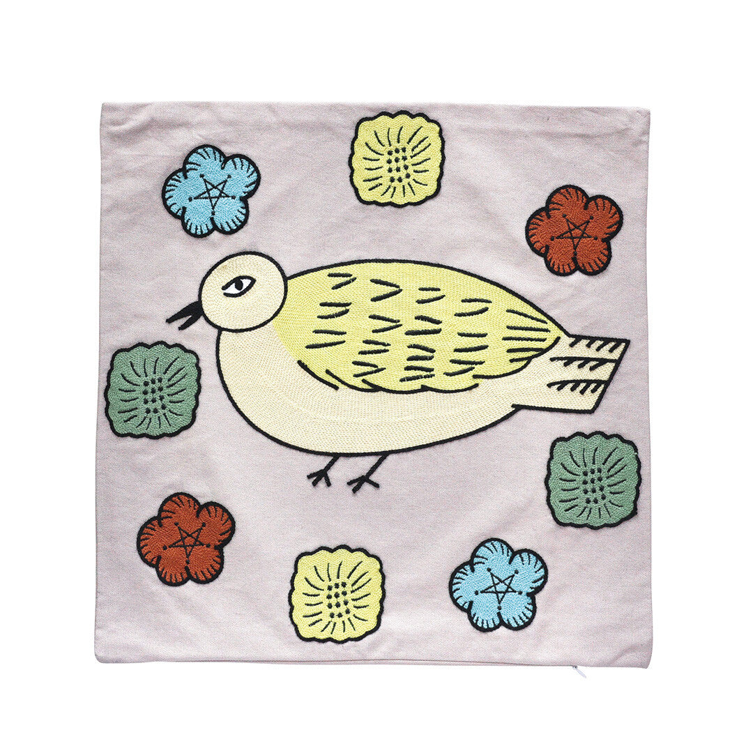 Matsuo Miyuki 松尾美雪 Cushion Covers - Bird (2 designs/colours)