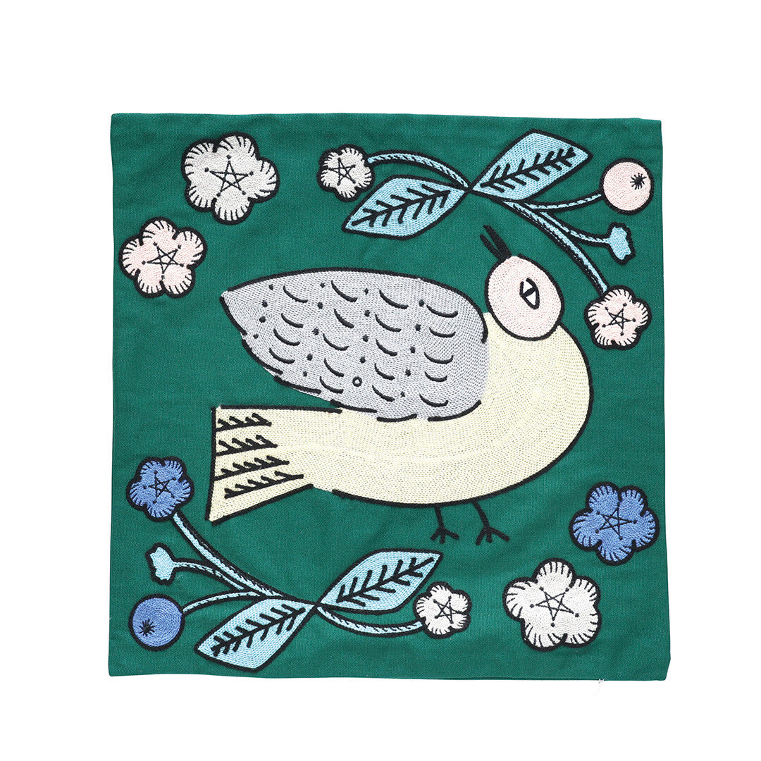 Matsuo Miyuki 松尾美雪 Cushion Covers - Bird (2 designs/colours)