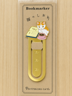 Pottering Cat Bookmarks - 12 Designs
