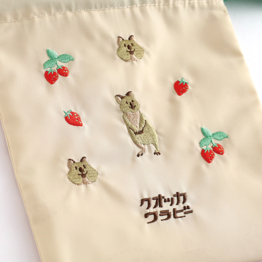 <Animal Department Store> Drawstring pouch  - Quokka Wallaby