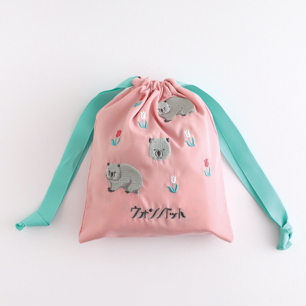 <Animal Department Store> Drawstring pouch - Wombat