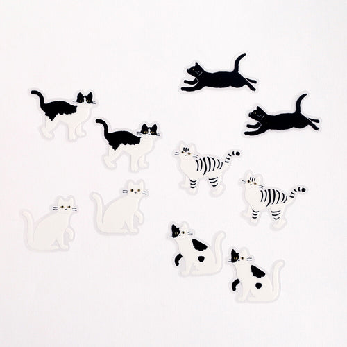 <Midight> Flake stickers - Kuroneko