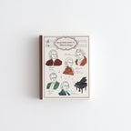 <Study Holic> Flake stickers - Book shape - Musicology 音樂学