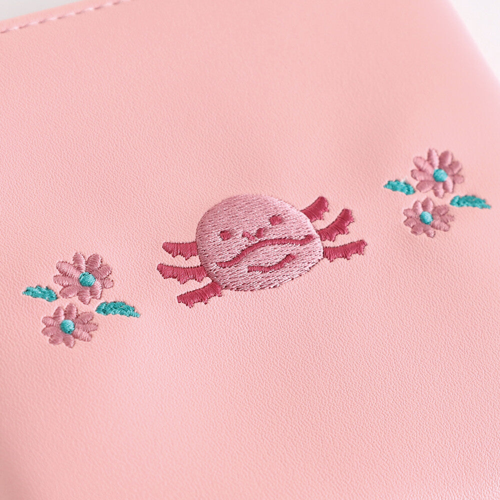 <Animal Department Store> Flat pouch with zipper - 共3款：quokka wallaby /Axolotl / wombat