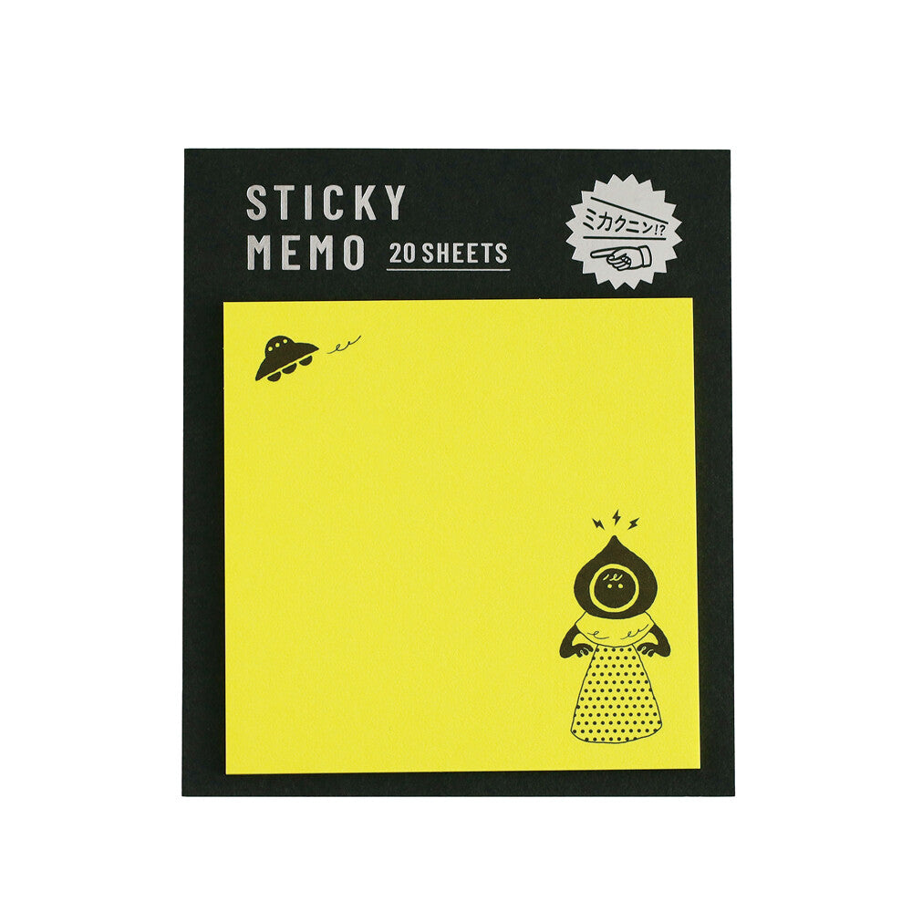 <Mikakunin> Sticky Notes - Flatwoods Monster