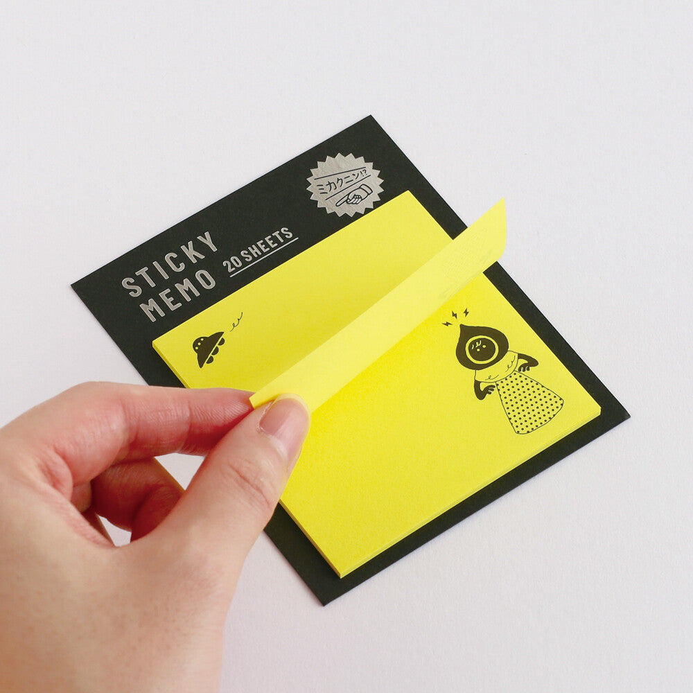 <Mikakunin> Sticky Notes - Flatwoods Monster
