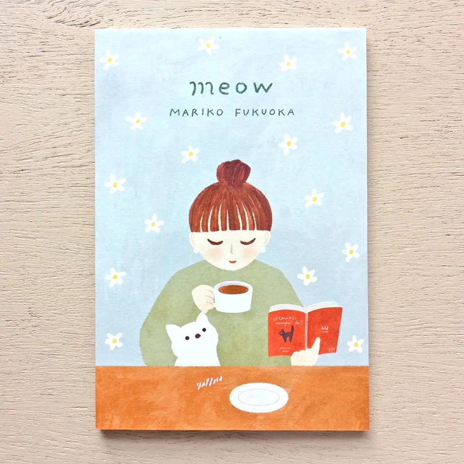 Mariko Fukuoka 福岡麻利子 Postcard Set - Meow