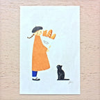 Mariko Fukuoka 福岡麻利子 Postcard Set - Meow