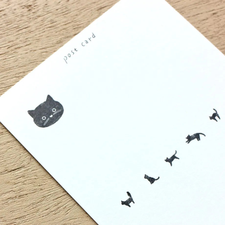 Mariko Fukuoka 福岡麻利子 Postcard Set - Meow