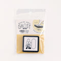 <Wearing Shoes Ghost> Portable Push-Button Stamp - Oshaberi